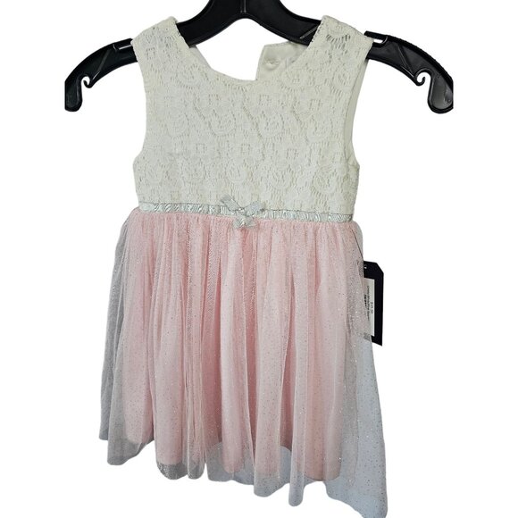 Arabella Bridal Other - Childs White/Pink Sparkle Dress
